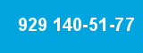 929 140-51-77 929 140-51-77